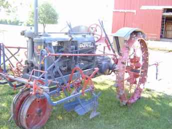 1936 Farmall F-12 On Steel    