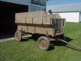 Wooden Flare Wagon