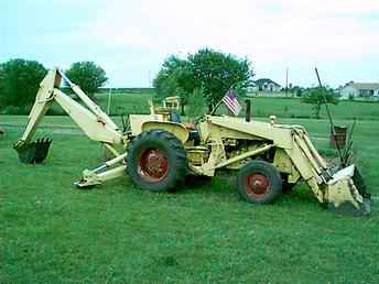 Ih 3414  Loader W/ Backhoe 