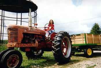 Farmall M With New Tires