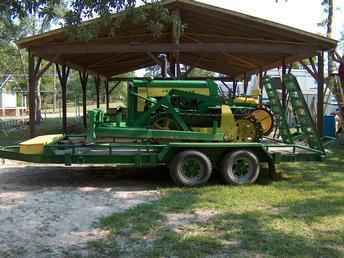 1960 John Deere 430 Crawler W/ Trailer