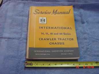 Ih 14,15,18&20 Crawler Manual