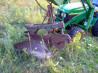 John Deere 3 PT Two Bottom Plow