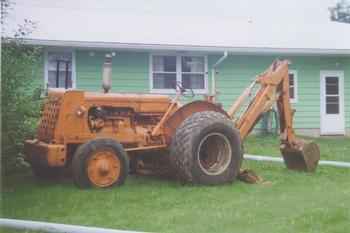 1956 Minneapolis Moline Uti Ottawa Backhoe