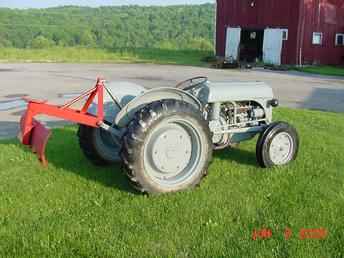 1945 Ford 2N Tractor And Blade