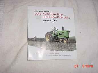 Vintage John Deere 3010,4010 Brochure