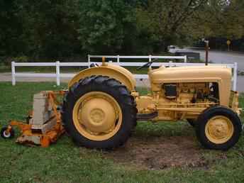Ford 641 Tractor With Mower