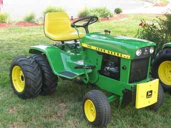 73 John Deere 140 H3 Garden Tractor