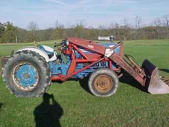 Ford 4000 With Loader