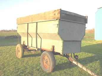 Galvanized Flare Box Wagon