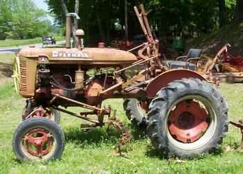 1947 Farmall A With Cultivator