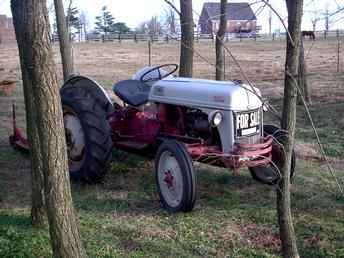 Ford 8N With A Finish Mower