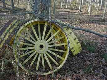 8 Spline John Deere Steel Wheels