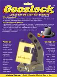 Gooslock Gooseneck Hitch Locks