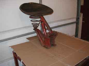 H & M Farmall Seat Assembly