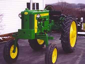 Restored John Deere 420 Hi-Crop