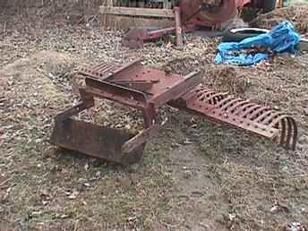 Farmall Cub York Rake