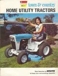 White Lawn Tractors Sales 