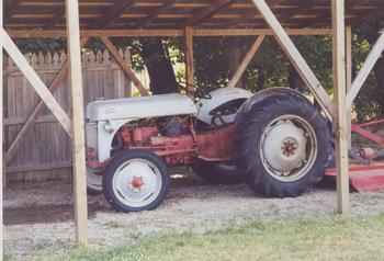 Ford 8N Tractor & Bush Hog
