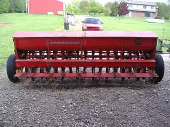 Grain Drill With Grass Seeder