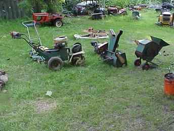 Rotohoe Walkbehind Tractor