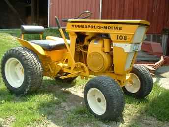 Minneapolis moline best sale garden tractor