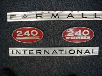 Farmall 240 Emblems