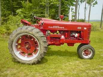 Farmall 450 With Implements  