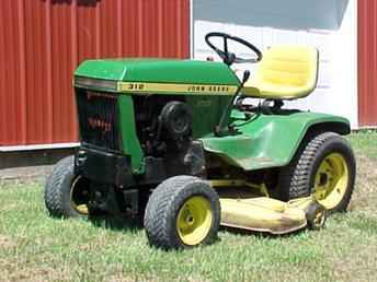 312 John Deere Garden Tractor