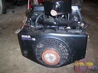 Kohler 18HP. Magnum Engine