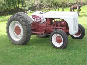Ford 9N With Back Blade