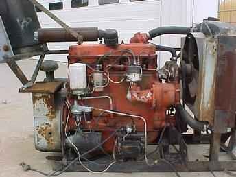 Allis Chalmers D-17 Gas Engine
