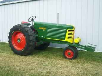 1950 Oliver 77 Pulling Tractor