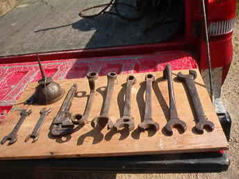Ford Wrenches And Oil Can