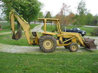 Ford Diesel 4500 Backhoe