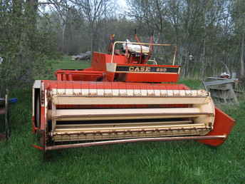 Self Propelled Case Haybine