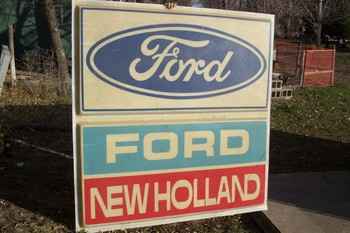 Ford New Holland Sign