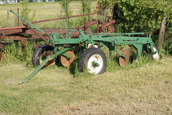 Oliver 3 Bottom Plow.