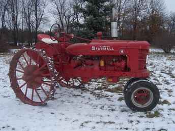 Farmall H On Steel Wheels