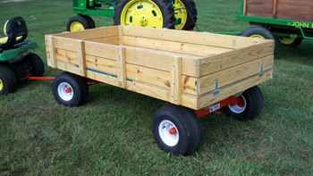 Heavy Duty 4X8 Garden Wagon