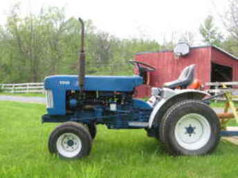 Ford 1210 Tractor  With Mower