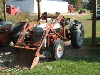 Ford 8N With Mower & Loader