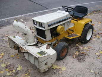 169 Cub Cadet With Attachments