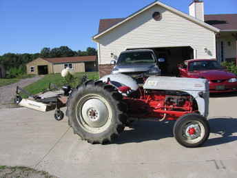 1951 8N With 6FT Finish Mower