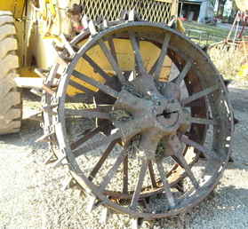 Rear Steel Wheels Farmall H