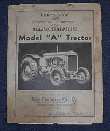 Allis Chalmers A Tractor Man