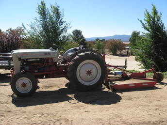 1953 Ford Jubliee W/ Mower