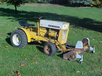 Farmall cub outlet flail mower