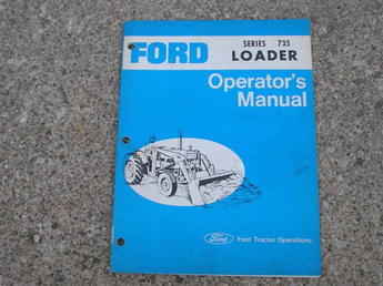 Ford Loader Manual