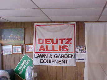 Deutz Allis Canvas Banner L&G